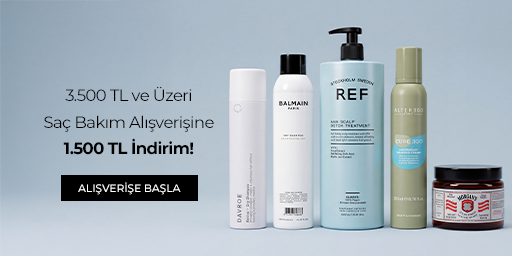 Seçili saç bakım ürünlerinde 3.500 TL ve üzeri alışverişinizde 1.500 TL indirim. Kampanya 08.09.2026 – 05.10.2026 tarihleri arasında geçerlidir (bitiş günü dahil).
İndirim sepetinizde otomatik uygulanır; kupon kodu girmenize gerek yoktur. İndirim sipariş başına bir kez uygulanır, sepet tutarına göre katlanmaz. Diğer kampanyalarla birleştirilemez.