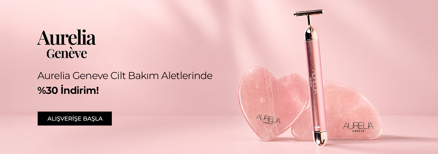 Bundle (set) stok kodlu ürünler dahil değildir; sadece kampanya altında listelenen tüm ürünler dahildir.
%30 indirim ürün fiyatlarına doğrudan yansıtılmıştır.
Kampanyadan yararlanmak için sepete eklenen Aurelia Geneve ürünleri belirlenen kampanya koşulları üzerinden hesaplanacaktır.
Kısmi iade durumunda, iade tutarı ürünün satın alınan
indirimli / kampanyalı net fiyatı üzerinden hesaplanır.
İade durumunda, kampanya kapsamı dışındaki diğer sepet avantajları veya kargo baremleri değişiklik gösterebilir.