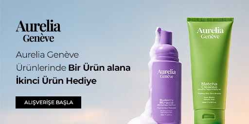 Bundle (set) stok kodlu ürünler dahil değildir; sadece kampanya altında listelenen Cleanser ürünler dahildir.
Kampanya kapsamındaki indirim sepette uygulanacaktır.
Kampanyadan yararlanmak için sepete eklenen Aurelia Geneve Seçili Cleanser ürünleri belirlenen kampanya koşulları üzerinden hesaplanacaktır.
İndirim, sepetteki fiyatı en düşük olan ürüne / ürünlere uygulanır. Her müşteri 1 kez yararlanabilir. 2 den fazla ürün alma durumunda 1 adet ürün bedava/ hediye hesaplanır: İndirim 1 kere uygulanır. Kısmi iade durumunda, iade tutarı ürünün satın alınan
indirimli / kampanyalı net fiyatı üzerinden hesaplanır.
İade durumunda, kampanya kapsamı dışındaki diğer sepet avantajları veya kargo baremleri değişiklik gösterebilir.