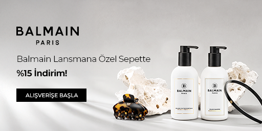 Balmain Lansmana Özel Sepette %15 İndirim!