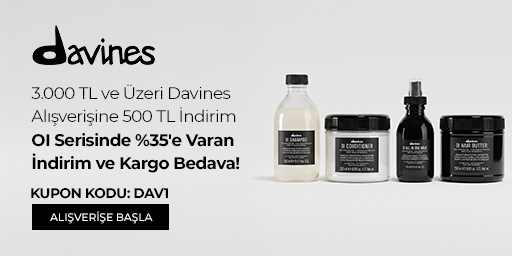Tüm Davines Ürünlerinde 3.000 TL Üzerine 500 TL İndirime Ek, OI Serisinde %35'e Varan İndirime ve Kargo Bedava!
