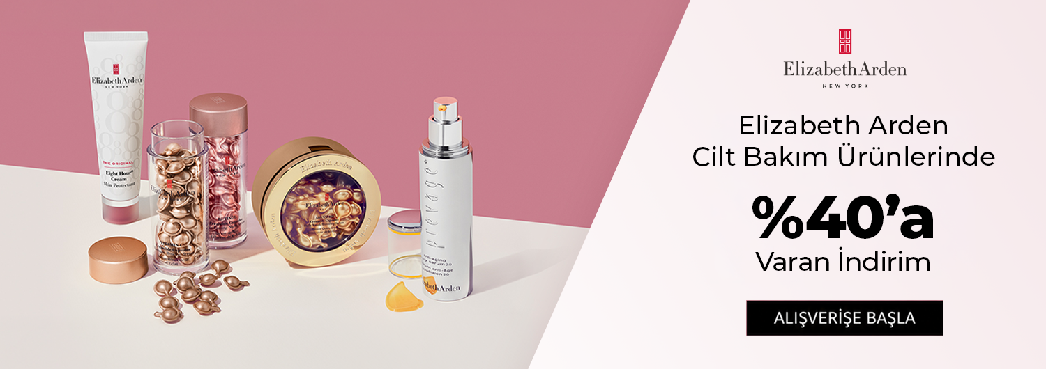 Bundle (set) stok kodlu ürünler dahil değildir; sadece kampanya altında listelenen tüm ürünler dahildir.
%40'a varan indirimler doğrudan ürün fiyatlarına yansıtılmıştır.
Kampanyadan yararlanmak için sepete eklenen Elizabeth Arden ürünleri belirlenen kampanya koşulları üzerinden hesaplanacaktır.
Kısmi iade durumunda, iade tutarı ürünün satın alınan
indirimli / kampanyalı net fiyatı üzerinden hesaplanır.
İade durumunda, kampanya kapsamı dışındaki diğer sepet avantajları veya kargo baremleri değişiklik gösterebilir.