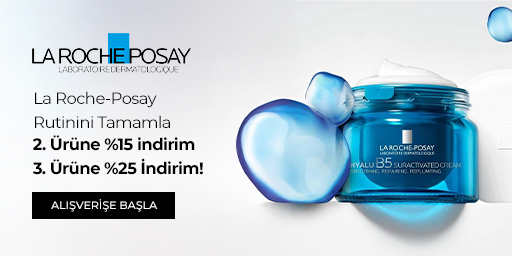 Bundle (set) stok kodlu ürünler dahil değildir; sadece kampanya altında listelenen tüm ürünler dahildir.
İndirim, sepete eklenen seçili La Roche-Posay ürünlerinde 2 ürün alımında 2. ürüne %15, 3 ürün alımında 3. ürüne %25 oranında sepette uygulanacaktır.
Kampanyadan yararlanmak için sepete eklenen La Roche-Posay ürünleri belirlenen kampanya koşulları üzerinden hesaplanacaktır.
İndirim, sepetteki fiyatı en düşük olan ürüne/ürünlere uygulanır. Kampanya kapsamı maksimum 3 ürün ile sınırlıdır; 3 ürünü aşan alımlarda indirim tekrarlayarak uygulanmaz.
Kısmi iade durumunda, iade tutarı ürünün satın alınan
indirimli / kampanyalı net fiyatı üzerinden hesaplanır.
İade durumunda, kampanya kapsamı dışındaki diğer sepet avantajları veya kargo baremleri değişiklik gösterebilir.