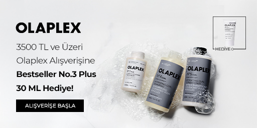 Bundle (set) stok kodlu ürünler dahil değildir; sadece kampanya altında listelenen tüm ürünler dahildir.
3500 TL ve üzeri OLAPLEX alışverişlerinizde Bestseller No.3 Plus Complete Repair Treatment 30 ml hediye sepette otomatik olarak eklenecektir.
Kampanyadan yararlanmak için sepete eklenen OLAPLEX ürünleri belirlenen kampanya koşulları üzerinden hesaplanacaktır.
Hediye ürün kampanyası stoklarla sınırlıdır. Hediye avantajı her alışverişte tek seferliktir.
Kısmi iade durumunda, sepet tutarı 3500 TL altına düşerse hediye ürün bedeli iade tutarından düşülür veya hediye ürünün de iade edilmesi gerekir. İade tutarı ürünün satın alınan
indirimli / kampanyalı net fiyatı üzerinden hesaplanır.
İade durumunda, kampanya kapsamı dışındaki diğer sepet avantajları veya kargo baremleri değişiklik gösterebilir.