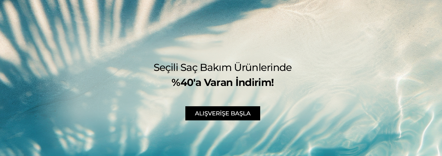 Bundle (set) stok kodlu ürünler dahil değildir; sadece kampanya altında listelenen tüm ürünler dahildir.
%40'a varan indirim doğrudan ürün fiyatlarına yansıtılmıştır.
Kampanyadan yararlanmak için sepete eklenen seçili saç bakım ürünleri belirlenen kampanya koşulları üzerinden hesaplanacaktır.
Kısmi iade durumunda, iade tutarı ürünün satın alınan
indirimli / kampanyalı net fiyatı üzerinden hesaplanır.
İade durumunda, kampanya kapsamı dışındaki diğer sepet avantajları veya kargo baremleri değişiklik gösterebilir.