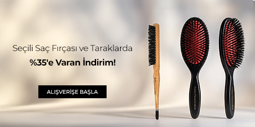 Kampanya 02.09.2026 – 30.09.2026 tarihleri arasında geçerlidir. Bundle (set) stok kodlu ürünler dahil değildir; sadece kampanya altında listelenen tüm ürünler dahildir.
%35'e varan indirim ürün fiyatlarına doğrudan yansıtılmıştır.
Kampanyadan yararlanmak için sepete eklenen Saç Fırçası ve Tarağı ürünleri belirlenen kampanya koşulları üzerinden hesaplanacaktır.
Ek kupon kodu gerektirmez. Kampanya stoklarla sınırlıdır ve diğer kampanyalarla birleştirilemez.
Kısmi iade durumunda, iade tutarı ürünün satın alınan
indirimli / kampanyalı net fiyatı üzerinden hesaplanır.
İade durumunda, kampanya kapsamı dışındaki diğer sepet avantajları veya kargo baremleri değişiklik gösterebilir.