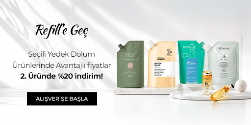 Refill’e Geç: Seçili Yedek Dolum Ürünlerinde Avantajlı fiyatlara ek 2. Üründe %20 indirim!
