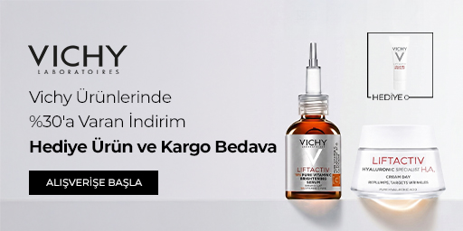 Vichy'de %30'a Varan İndirime ek Hediye Ürün & Kargo Bedava!