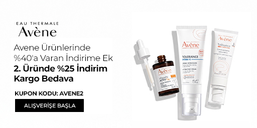 Kampanya 11.09.2026 – 21.09.2026 tarihleri arasında geçerlidir. Bundle (set) stok kodlu ürünler kampanyaya dahil değildir; kampanya yalnızca kampanya sayfasında listelenen tekil ürünlerde geçerlidir. Kampanya kapsamındaki Avene ürünlerinden sepetinize 2 adet eklediğinizde, AVENE2 kupon kodu ile daha uygun fiyatlı olan üründe %25 indirim uygulanır. Kampanya koşulları sağlandığında ve ödeme adımında AVENE2 kodunu girdiğinizde kargo ücreti sepette sıfırlanır. İndirim alışveriş başına ve kullanıcı başına tek seferlik geçerlidir, katlanmaz ve diğer kupon kodlu kampanyalarla birleştirilemez. Kısmi iade durumunda iade tutarı, ürünün satın alındığı indirimli / kampanyalı net fiyat üzerinden hesaplanır. İade sonrasında kampanya koşulunun bozulması halinde kargo baremleri ve kampanya kapsamı dışındaki sepet avantajları değişiklik gösterebilir.