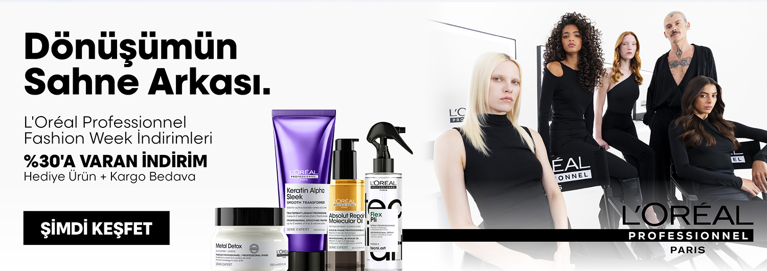 L'Oréal Professionnel kampanyası 05.10.2026 – 23.10.2026 tarihleri arasında (bitiş günü dahil) geçerlidir. L'Oréal Professionnel ürünlerindeki %30'a varan indirimler ürün fiyatlarına yansıtılmıştır. Buna ek olarak kampanyalı L'Oréal Professionnel ürünlerinden alışverişinizde hediye ürün sepetinize otomatik eklenir ve kargo ücretsizdir. Hediye seçkisi: L'Oréal Professionnel Serie Expert Absolut Repair Molecular Dual Oil 3,5 ml, Absolut Repair Molecular Şampuan 30 ml, Absolut Repair Molecular Şampuan 10 ml, Absolut Repair Molecular Saç Maskesi 15 ml, Absolut Repair Molecular Maske 30 ml, Metal Detox Şampuan 30 ml ve Metal Detox Maske 30 ml.
İndirimler ürün fiyatlarına yansıtılmıştır, hediye ve ücretsiz kargo otomatik uygulanır; kupon kodu girmenize gerek yoktur. Hediye nedeniyle ana ürün fiyatlarında artış yapılmamıştır. Hediye ve ücretsiz kargo avantajı kampanya süresince müşteri başına bir kez kullanılabilir.
Kampanya yalnızca sachane.com üzerinden yapılan alışverişlerde ve bu sayfada listelenen ürünlerde geçerlidir. Set (bundle) stok kodlu ürünler, saç boyaları, oksidanlar ve ton varyantları kampanya kapsamı dışındadır. Diğer kupon ve kampanyalarla birleştirilemez. Hediye ürünler stoklarla sınırlıdır.
Kısmi iade durumunda iade tutarı, ürünün satın alındığı indirimli net fiyat üzerinden hesaplanır. İade sonrası sepet tutarınız kampanya veya ücretsiz kargo koşulunun altına düşerse ilgili avantaj değişiklik gösterebilir.