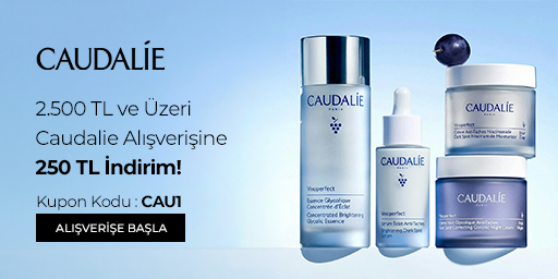 Tüm Caudalie Ürünlerinde 2.500 TL Üzerine 250 TL İndirim