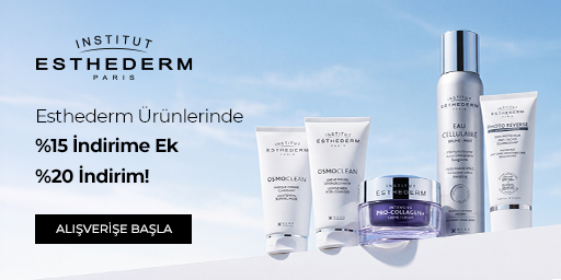 Institut Esthederm ürünlerinde %15 indirime ek %20 indirim. Kampanya 15.09.2026 – 30.09.2026 tarihleri arasında geçerlidir (bitiş günü dahil).Kupon kodu gerekmez. İndirim ürün fiyatlarına yansıtılmıştır; sepete eklediğinizde indirimli fiyattan işlem görür. Kampanya sayfasında listelenen 81 ürünün tamamı kampanyaya dahildir.Kampanya yalnızca sachane.com üzerinden yapılan alışverişlerde geçerlidir; pazaryeri satışlarımızı kapsamaz.