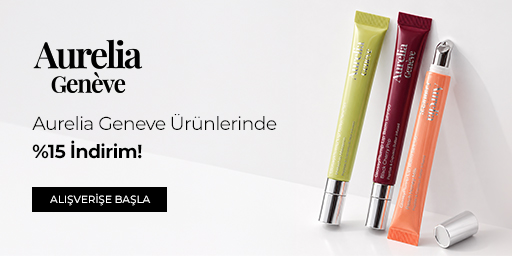Aurelia Geneve Ürünlerinde %15 İndirim!