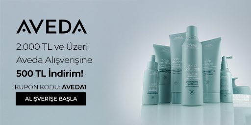 Aveda'da 2.000 TL Üzerine 500 TL İndirim