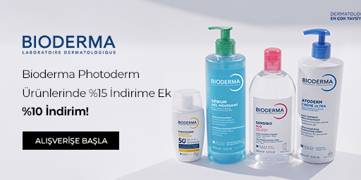 Tüm Bioderma Photoderm Ürünlerinde %15 İndirime Ek %10 İndirim!