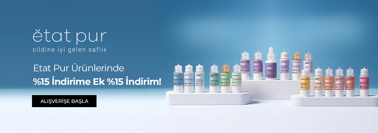 Etat Pur ürünlerinde %15 indirime ek %15 indirim. Kampanya 08.09.2026 – 30.09.2026 tarihleri arasında geçerlidir (bitiş günü dahil).Kupon kodu gerekmez. İndirim ürün fiyatlarına yansıtılmıştır; sepete eklediğinizde indirimli fiyattan işlem görür. Kampanya sayfasında listelenen 32 ürünün tamamı kampanyaya dahildir.Kampanya yalnızca sachane.com üzerinden yapılan alışverişlerde geçerlidir; pazaryeri satışlarımızı kapsamaz. Diğer kupon ve kampanyalarla birleştirilemez.