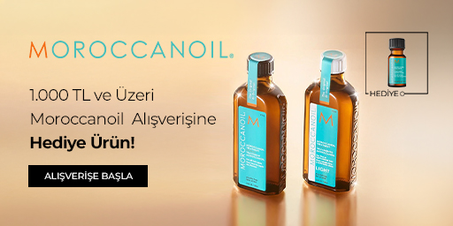 Tüm Moroccanoil Ürünlerinde 1.000 TL ve Üzeri Alışverişe Hediye