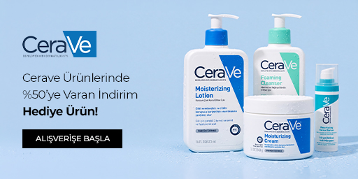 CeraVe kampanyası 21.10.2026 – 31.10.2026 tarihleri arasında (bitiş günü dahil) geçerlidir. CeraVe ürünlerindeki %50'ye varan indirimler ürün fiyatlarına yansıtılmıştır. Buna ek olarak kampanyalı CeraVe ürünlerinden alışverişinizde hediye ürün sepetinize otomatik eklenir. Hediye seçkisi: CeraVe Foaming Cleanser Gel 1,5 ml, CeraVe Facial Moisturising Lotion SPF 50 1,5 ml ve CeraVe Normal ve Kuruya Dönük Ciltler İçin Yüz Kremi SPF30 3 ml.
İndirimler ürün fiyatlarına yansıtılmıştır, hediye sepetinize otomatik eklenir; kupon kodu girmenize gerek yoktur. Hediye nedeniyle ana ürün fiyatlarında artış yapılmamıştır. Hediye, kampanya süresince müşteri başına bir kez verilir.
Kampanya yalnızca sachane.com üzerinden yapılan alışverişlerde ve bu sayfada listelenen ürünlerde geçerlidir. Set (bundle) stok kodlu ürünler, saç boyaları, oksidanlar ve ton varyantları kampanya kapsamı dışındadır. Diğer kupon ve kampanyalarla birleştirilemez. Hediye ürünler stoklarla sınırlıdır.
Kısmi iade durumunda iade tutarı, ürünün satın alındığı indirimli net fiyat üzerinden hesaplanır. İade sonrası sepet tutarınız kampanya veya ücretsiz kargo koşulunun altına düşerse ilgili avantaj değişiklik gösterebilir.