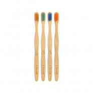 T-Brush Bambu Diş Fırçası Orta Sert 4 Adet
