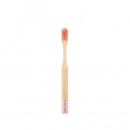 T-Brush Vegan Bambu Yumuşak Çocuk Diş Fırçası Pembe