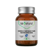 VeNatura Omega 3 1600 Balık Yağı 30 Yumuşak Kapsül