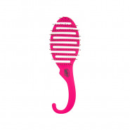Wet Brush Shower Glitter Detangler Islak Saç Tarama Fırçası Pembe