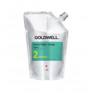 Goldwell Structure + Shine Agent 1 Boyalı Yada Açılmış Saçlar İçin Kalıcı Düzleştirici Krem 2 Medium 400 g