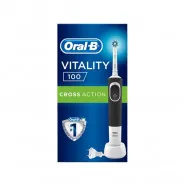 Oral-B D100 Vitality Cross Action Siyah Şarjlı Diş Fırçası