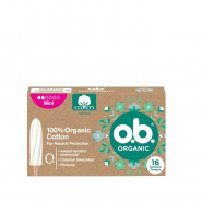 o.b Organic Tampon Mini 16 Adet