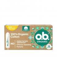 o.b Organic Tampon Normal 16 Adet