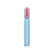 Geske Titreşimli Döner Başlıklı Led Terapili Cilt Sıkılaştırıcı Yüz Bakım Cihazı Rotatable Head Skin Firming Wand Mavi