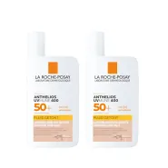 La Roche-Posay Anthelios UVmune 400 Fluid Tinted SPF50+ Güneş Kremi Renkli 50 ml 2 Adet