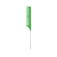JRL PROFESSIONAL Teasing Comb İnce Uçlu Hacim Veren Krepe Tarağı J103 Yeşil