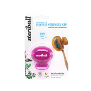 Steriball Diş Fırçası Hijyenik Koruyucu Kap Pembe