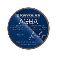 Kryolan Aquacolor Profesyonel Yüz ve Vücut Makyajı 101 Kahve 8 ml