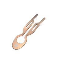 Fiona Franchimon Nº1 HAIRPIN Çelik Saç Tokası Rose Gold Finish 1 Adet