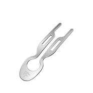 Fiona Franchimon Nº1 HAIRPIN Çelik Saç Tokası White Gold Finish 1 Adet