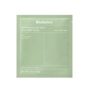 Biodance Refreshing Sea Kelp Yatıştırıcı Kağıt Yüz Maskesi 4x34 g