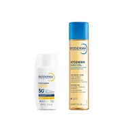 Bioderma Photoderm XDefense Spf50+ Renksiz Güneş Kremi ve Atoderm 2in 1 Body Oil