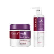 Karseell Maca Essence Renk Koruyucu Mor Şampuan 500 ml & Renk Koruyucu Mor Saç Maskesi 500 ml