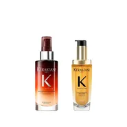 Kerastase Nutritive 8H Yoğun Besleyici Gece Serumu ve Elixir Saç Bakım Yağı Seti