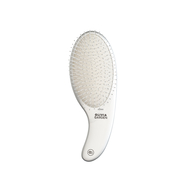Olivia Garden Expert Care Curve Nylon Bristles Saç Fırçası Gümüş