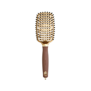 Olivia Garden Expert Care Flex Boar Bristles Altın ve Saç Fırçası