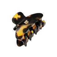 Balmain Cellulose Acetate Pince à Cheveux Saç Tokası Küçük Tortoise Shell
