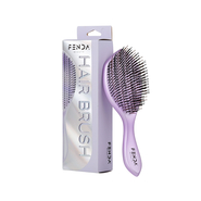 Fenda Profesyonel 4 Pinli Geniş Başlık Saç Fırçası Nebula Purple 4PR