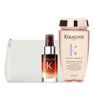 Kérastase Kerastase Parlaklık Veren Besleyici Bakım Seti ve Düz Çanta