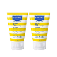 Mustela SPF 50+ Çok Yüksek Koruma Faktörlü Güneş Losyonu 100 ml 2 Adet