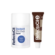 Refectocil Kaş ve Kirpik Boyası No:3 Kahve 15 ml + Oksidan 100 ml