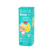 Rocs Baby 0-3 Yaş Bebek Diş Macunu Muz Püresi