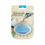 Rocs Flipper Mizo Hijyenik Tıraş Bıçağı Saklama Kabı Mavi